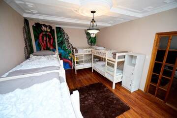 Фото номера Кровать в общем 6-местном номере для мужчин и женщин Хостелы Wanderlust Hostel г. Алматы 14