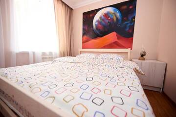 Фото номера Стандартный двухместный номер с 1 кроватью Хостелы Wanderlust Hostel г. Алматы 3
