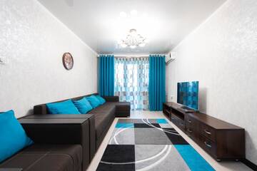 Фото номера Апартаменты с 2 спальнями Апартаменты Cozy, clean apartment in Almaly district г. Алматы 48