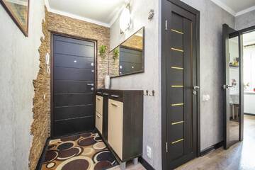 Фото номера Апартаменты с 2 спальнями Апартаменты Cozy, clean apartment in Almaly district г. Алматы 17
