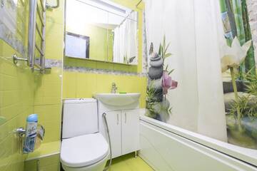 Фото номера Апартаменты с 2 спальнями Апартаменты Cozy, clean apartment in Almaly district г. Алматы 20