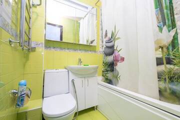 Фото номера Апартаменты с 2 спальнями Апартаменты Cozy, clean apartment in Almaly district г. Алматы 37