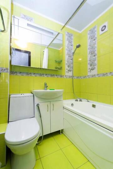 Фото номера Апартаменты с 2 спальнями Апартаменты Cozy, clean apartment in Almaly district г. Алматы 40