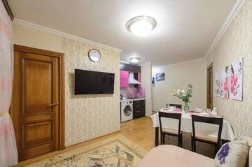 Фото номера Апартаменты с 2 спальнями Апартаменты Apartments on Shevchenko 75 г. Алматы 51