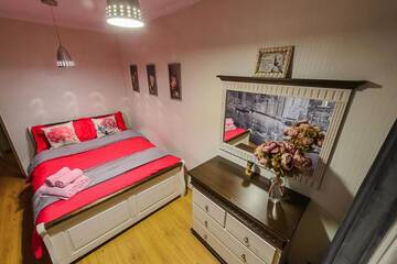 Фото номера Апартаменты с 2 спальнями Апартаменты Apartments on Shevchenko 75 г. Алматы 22