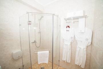 Фото номера Стандартный двухместный номер с 1 кроватью Отель Plaza Hotel Almaty г. Алматы 4