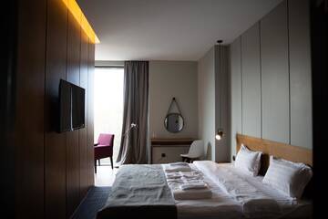Фото номера Апартаменты с видом на горы Отель Eleven Hotel and Hall г. Алматы 4
