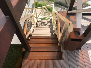 Фото номера Двухместный номер с 1 кроватью и террасой Шале Dobri Dom Almaty г. Алматы 10