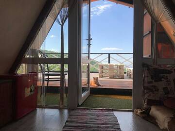 Фото номера Двухместный номер с 1 кроватью и террасой Шале Dobri Dom Almaty г. Алматы 21