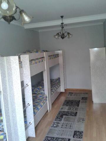 Фото номера Кровать в общем 6-местном номере Хостелы Hostel64 г. Алматы 5