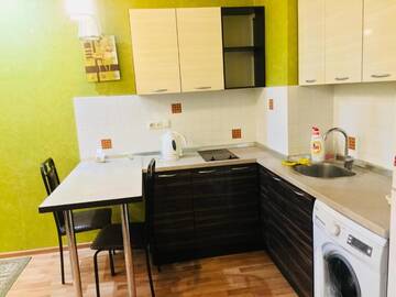 Фото номера Апартаменты-студио Апартаменты Apartment Zolotoy Kvadrat 43A г. Алматы 30