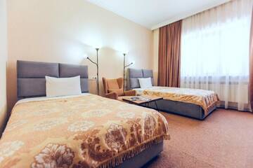 Фото номера Стандартный двухместный номер с 2 отдельными кроватями Отель Keremet Hotel г. Алматы 24