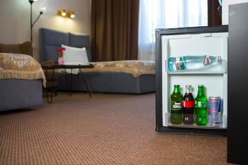 Фото номера Стандартный двухместный номер с 2 отдельными кроватями Отель Keremet Hotel г. Алматы 4