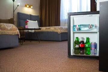 Фото номера Стандартный двухместный номер с 2 отдельными кроватями Отель Keremet Hotel г. Алматы 38