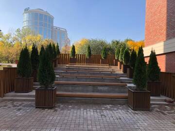 Фото номера Апартаменты с 1 спальней Апартаменты Abay 109/6, Legenda apartment г. Алматы 12