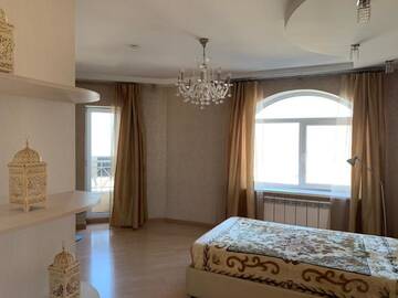 Фото номера Апартаменты с 3 спальнями Апартаменты Spacious flat in Al-Farabi avenue with big rooms г. Алматы 45