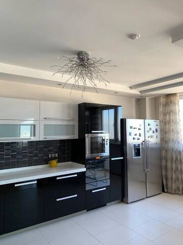 Фото номера Апартаменты с 3 спальнями Апартаменты Spacious flat in Al-Farabi avenue with big rooms г. Алматы 22