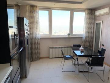 Фото номера Апартаменты с 3 спальнями Апартаменты Spacious flat in Al-Farabi avenue with big rooms г. Алматы 23