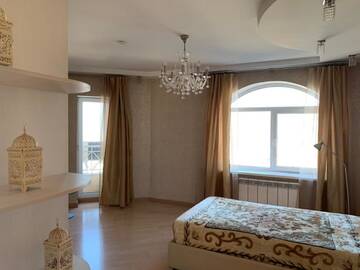 Фото номера Апартаменты с 3 спальнями Апартаменты Spacious flat in Al-Farabi avenue with big rooms г. Алматы 9