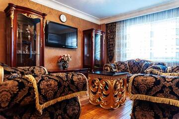 Фото номера Апартаменты с 2 спальнями Апартаменты Royal Apartments г. Алматы 80