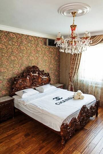 Фото номера Апартаменты с 2 спальнями Апартаменты Royal Apartments г. Алматы 21