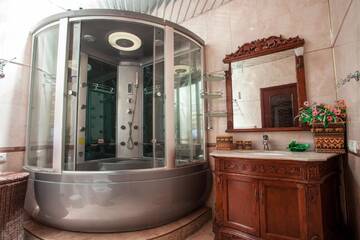 Фото номера Апартаменты с 2 спальнями Апартаменты Royal Apartments г. Алматы 33