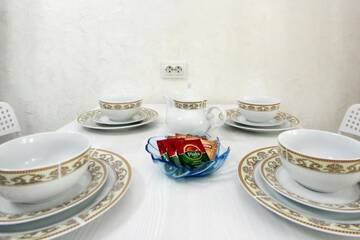 Фото номера Апартаменты с 1 спальней Апартаменты ЖК Шахристан 1 комн, 100 г. Алматы 53