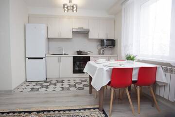 Фото номера Апартаменты с 1 спальней Апартаменты New luxary apartment i the city center г. Алматы 8