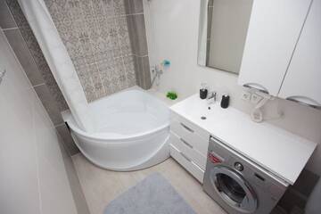Фото номера Апартаменты с 1 спальней Апартаменты New luxary apartment i the city center г. Алматы 29