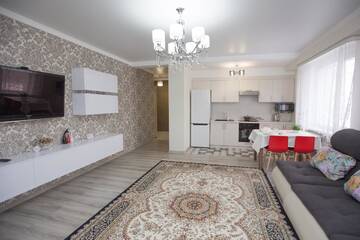 Фото номера Апартаменты с 1 спальней Апартаменты New luxary apartment i the city center г. Алматы 7