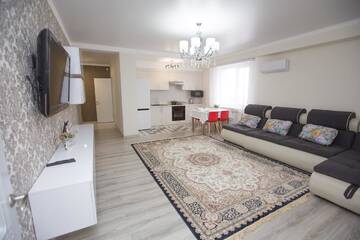 Фото номера Апартаменты с 1 спальней Апартаменты New luxary apartment i the city center г. Алматы 10