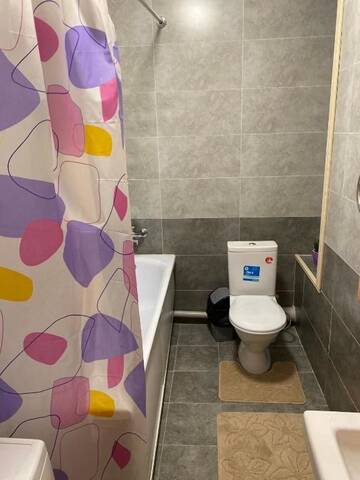 Фото номера Апартаменты с 1 спальней Апартаменты Современная 1 ком квартира в центре г. Алматы г. Алматы 19