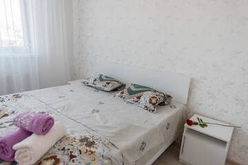 Фото номера Апартаменты с 2 спальнями Апартаменты Жилой Комплекс Алтын Булак г. Алматы 45