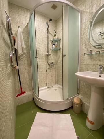 Фото номера Апартаменты с 1 спальней Апартаменты Cozy, quiet apartment, great and convenient location г. Алматы 12