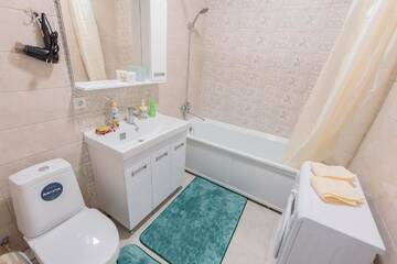 Фото номера Апартаменты с 1 спальней Апартаменты JAZZ Smart Apartment г. Алматы 15