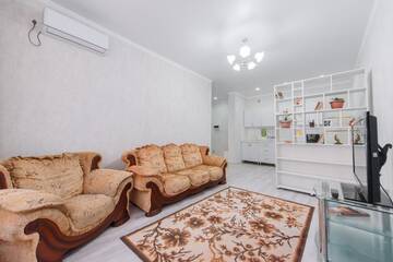 Фото номера Апартаменты с 1 спальней Апартаменты JAZZ Smart Apartment г. Алматы 28