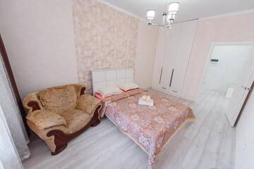 Фото номера Апартаменты с 1 спальней Апартаменты JAZZ Smart Apartment г. Алматы 22