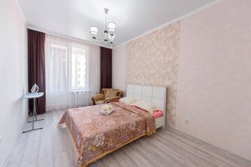 Фото номера Апартаменты с 1 спальней Апартаменты JAZZ Smart Apartment г. Алматы 29