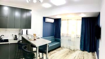 Фото номера Апартаменты с 2 спальнями Апартаменты Latifa Residence Apartments г. Алматы 11