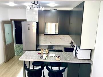Фото номера Апартаменты с 2 спальнями Апартаменты Latifa Residence Apartments г. Алматы 17
