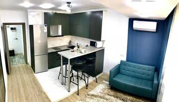 Фото номера Апартаменты с 2 спальнями Апартаменты Latifa Residence Apartments г. Алматы 37