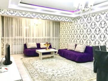Фото номера Апартаменты с 1 спальней Апартаменты Samal Apartments г. Алматы 8