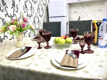 Фото номера Апартаменты с 1 спальней Апартаменты Samal Apartments г. Алматы 18