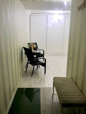 Фото номера Апартаменты с 1 спальней Апартаменты Samal Apartments г. Алматы 16
