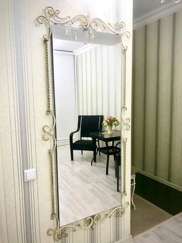 Фото номера Апартаменты с 1 спальней Апартаменты Samal Apartments г. Алматы 13