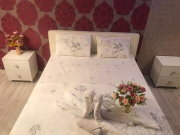 Фото номера Апартаменты с 1 спальней Апартаменты Samal Apartments г. Алматы 17