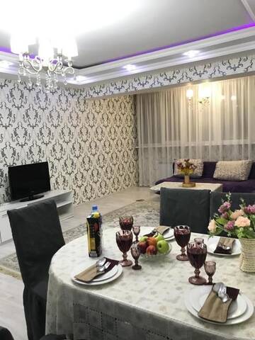 Фото номера Апартаменты с 1 спальней Апартаменты Samal Apartments г. Алматы 39