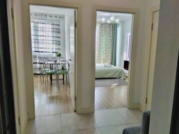 Фото номера Апартаменты с 1 спальней Апартаменты AsHome Apartments г. Алматы 23