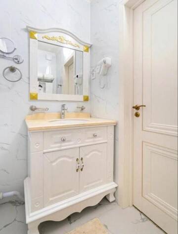 Фото номера Апартаменты с 1 спальней Апартаменты Vavilon Apartmens г. Алматы 19