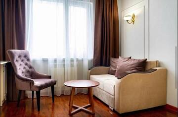 Фото номера Апартаменты с 1 спальней Апартаменты Vavilon Apartmens г. Алматы 17